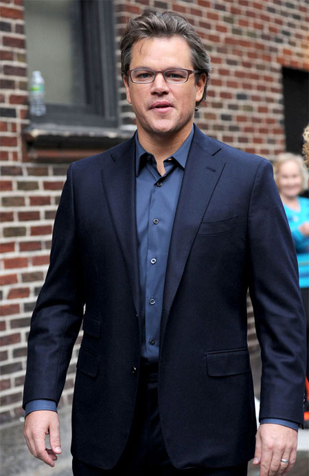 Matt Damon thanks doctors who treated father's cancer