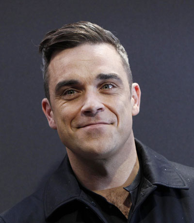 Robbie Williams at 'Cars 2' premiere