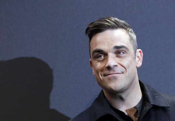 Robbie Williams at 'Cars 2' premiere