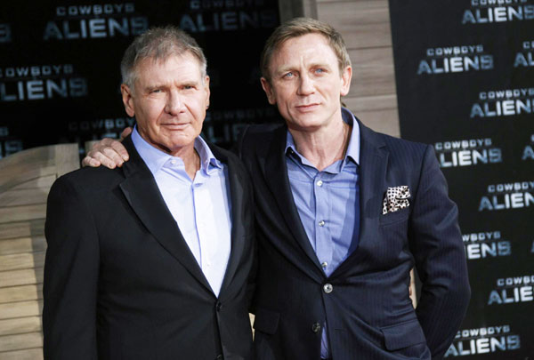 'Cowboys and Aliens' premieres in Berlin