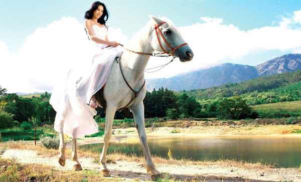 Karen Mok's pre-wedding photos