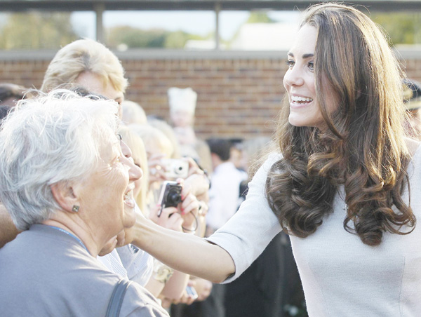 William and Kate visit Royal Marsden Hospital