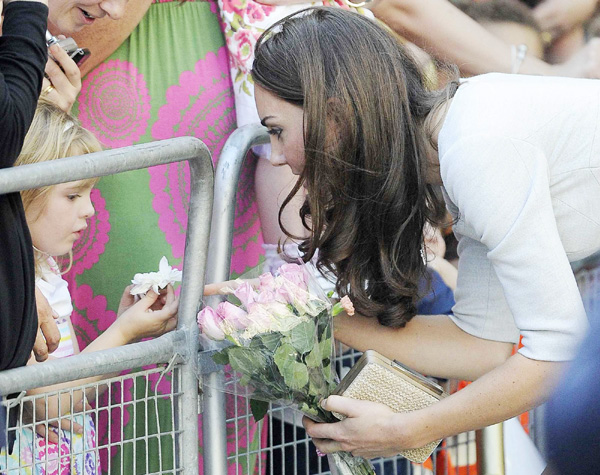 William and Kate visit Royal Marsden Hospital