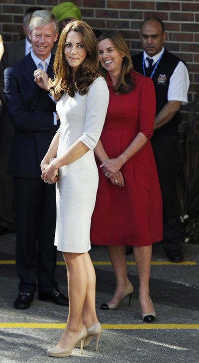 William and Kate visit Royal Marsden Hospital