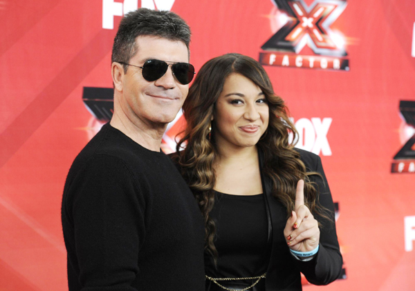 Cowell backs Amaro to win 'The X Factor'