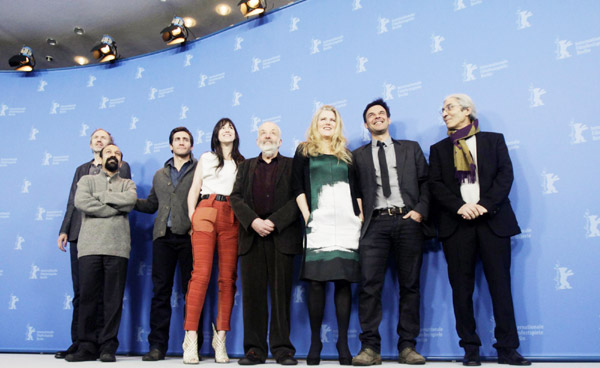 Members of the jury of Berlinale film festival