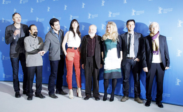 Members of the jury of Berlinale film festival