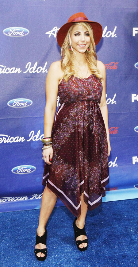 Finalists and judges attend 'American Idol' party