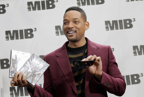 Will Smith promotes 'Men in Black III'