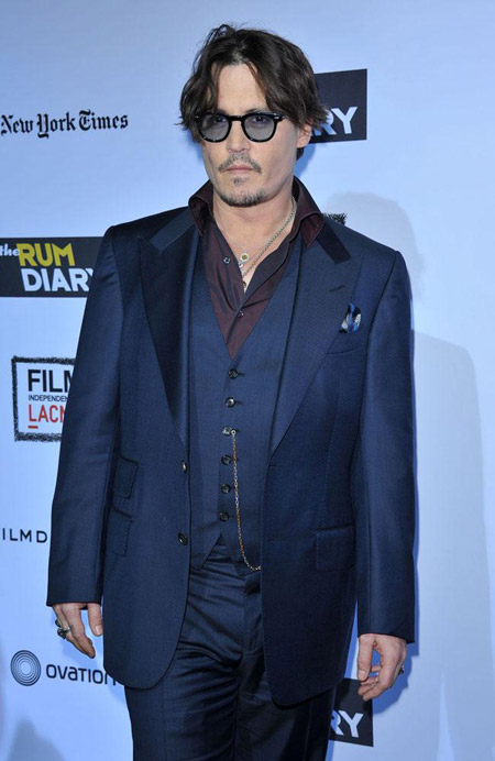 Johnny Depp was empty before having kids