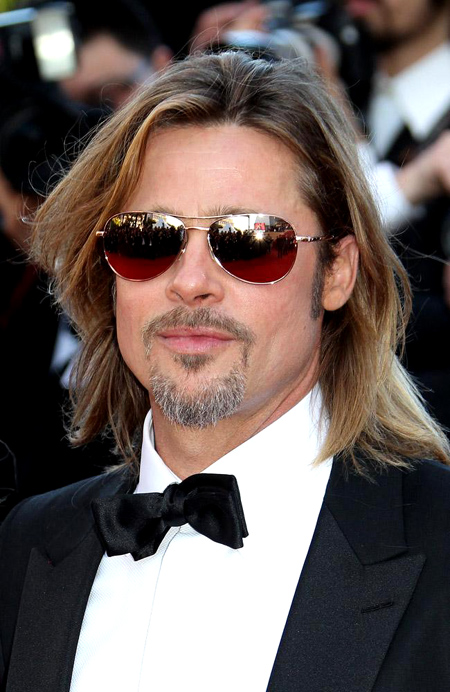 Brad Pitt's expensive shades