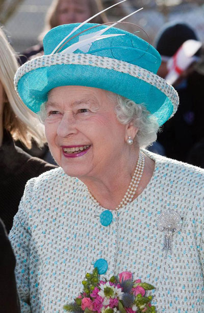 Queen Elizabeth loves to laugh with her grandkids