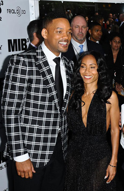 'Lucky' husband Will Smith