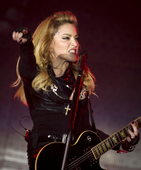 Madonna's MDNA world tour in Berlin