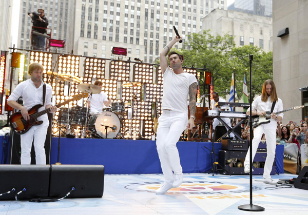 Maroon 5 performs on 'Today'