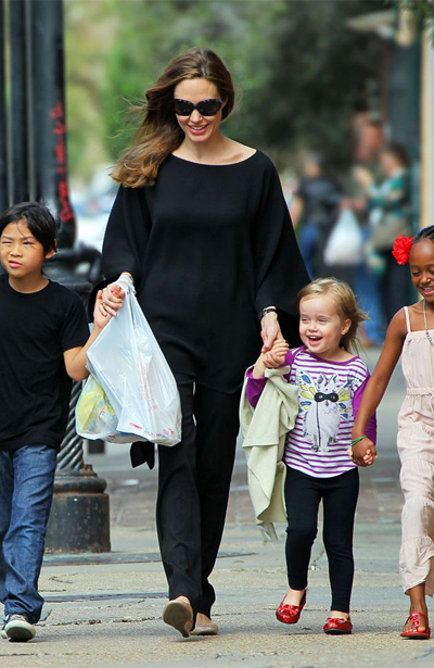 Angelina Jolie: children are key to happiness