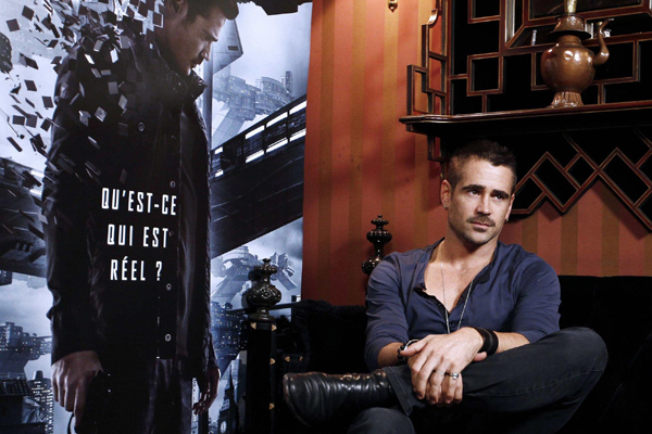 Colin Farrell for 'Total Recall'