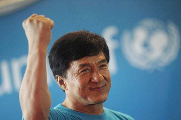 Jackie Chan helps combat child trafficking