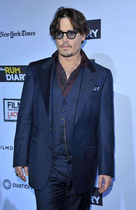 Johnny Depp's mother hospitalised