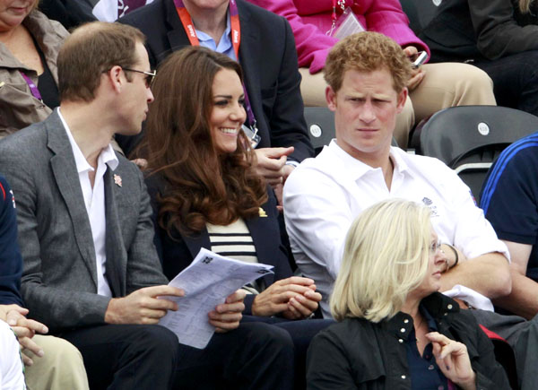 Prince William and Kate cheer at Olympics