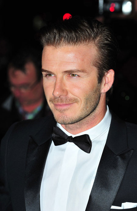 Strict dad David Beckham