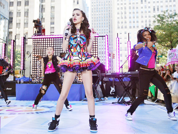 Cher Lloyd performs on 'Today' show