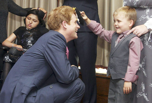 Prince Harry's first appearance since nude pics