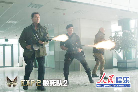 Expendables 2 leads China box office
