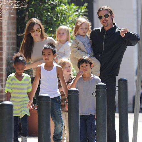 Brad Pitt: Raising six kids is hard
