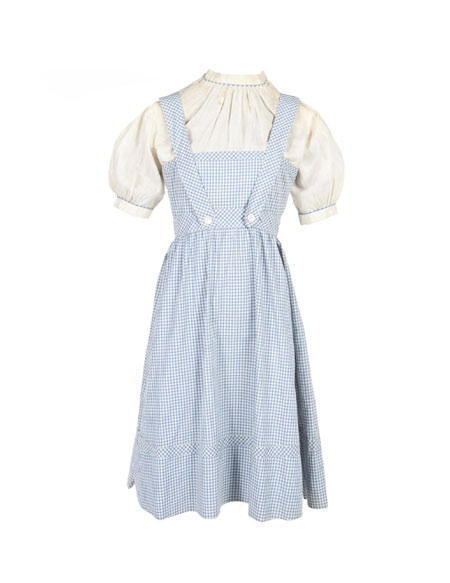 Dress in movie classic 'The Wizard of Oz' to be auctioned
