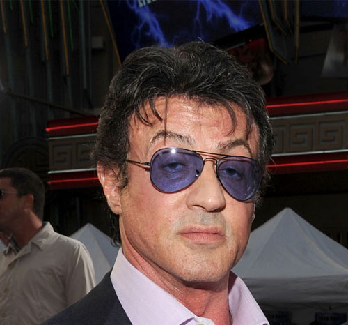 Stallone's ex wants control of son's estate