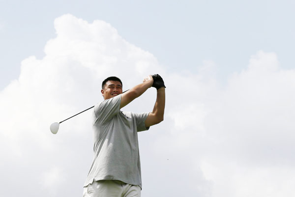 World Celebrity Pro-Am golf tournament held in Haikou