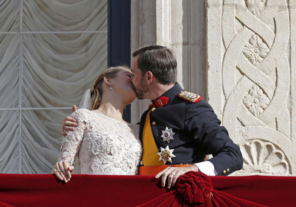 Luxembourg's royal couple tie knot