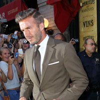David Beckham's luxurious holiday