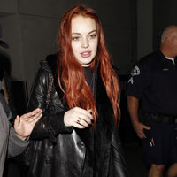 Lindsay Lohan puts court first