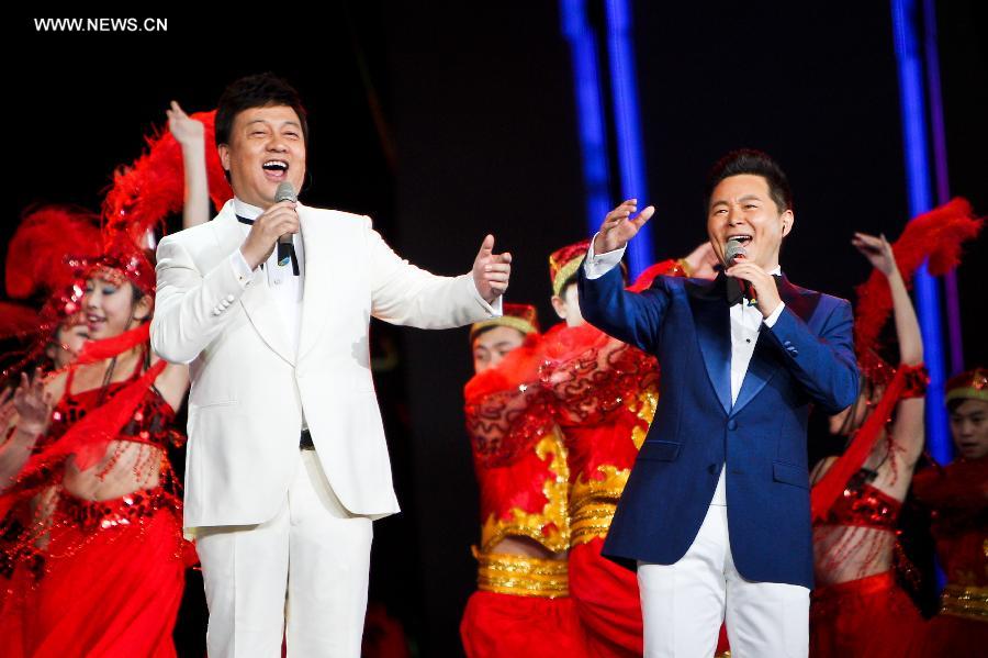 Rehearsal of CCTV's 2013 New Year Gala held in Beijing