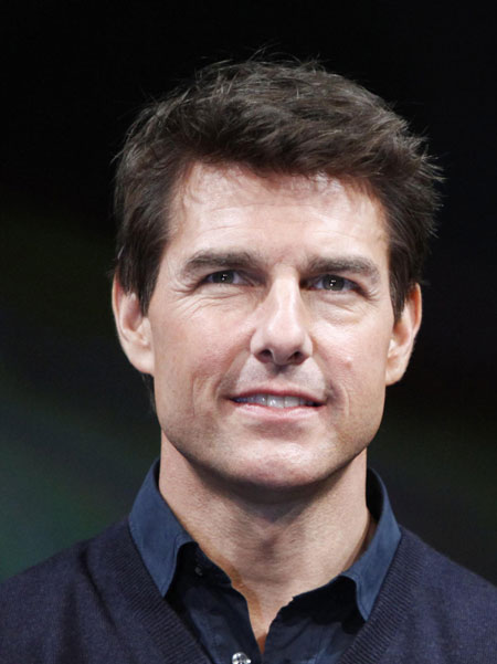 Tom Cruise and cast members promote movie 'Jack Reacher' in Tokyo