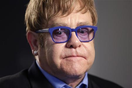 Singer Elton John a father for second time