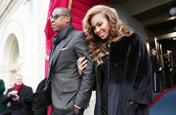 Beyonce attends US presidential inauguration