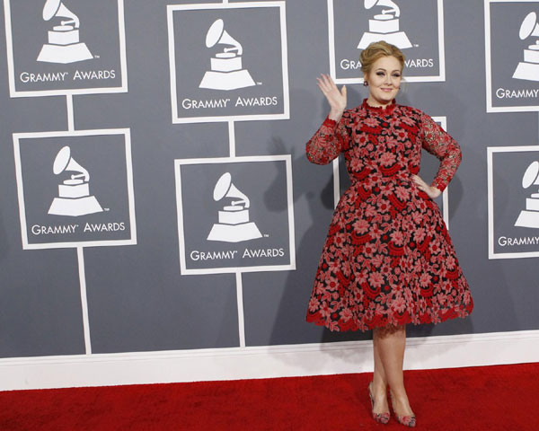 Stars show skin, but adhere to Grammy dress code