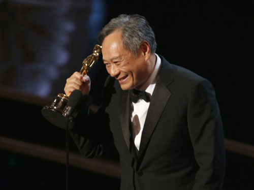 Ang Lee wins best director Oscar for 'Life of Pi'