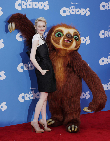 'The Croods' premieres in New York