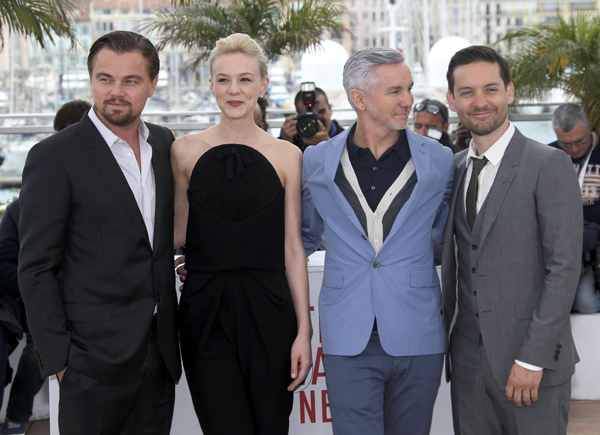 Photocall for 'The Great Gatsby' in Cannes