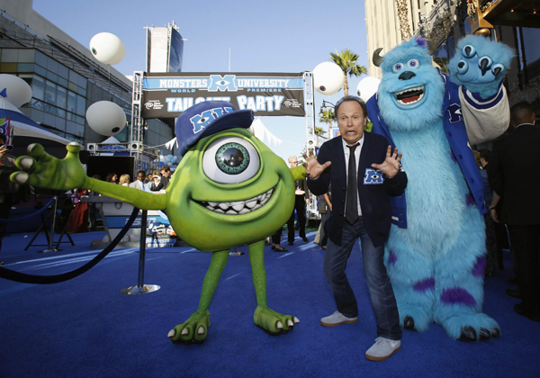 'Monsters University' premieres in Hollywood