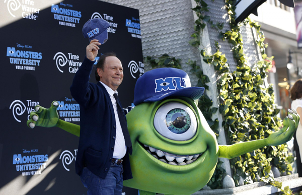 'Monsters University' premieres in Hollywood
