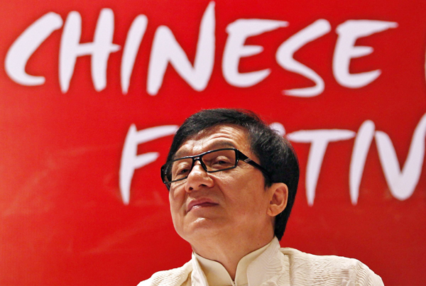 Jackie Chan opens 'Chinese Film Festival' in India