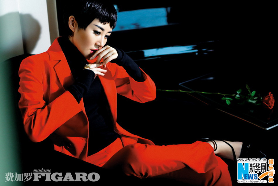 Chinese star Xu Qing graces Figaro