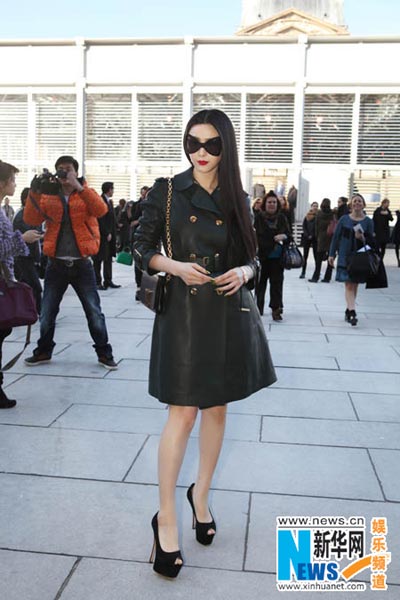Fan Bingbing attends Paris Fashion Week