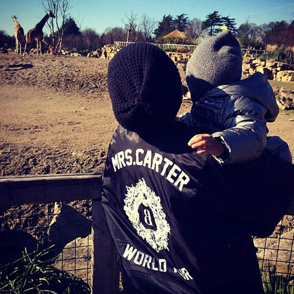 Beyoncé spends day at Dublin zoo