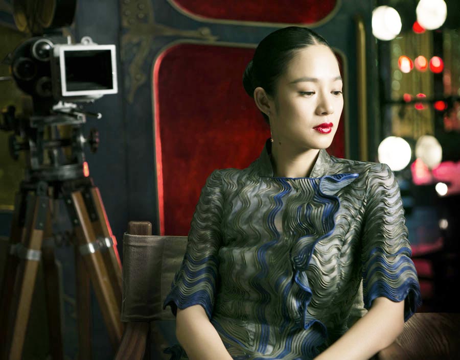 Zhou Yun poses for Figaro magazine